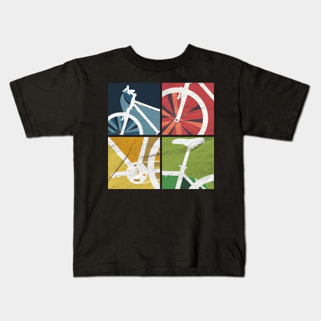 GTA Bicycle Sport Kids T-Shirt by Cooldruck